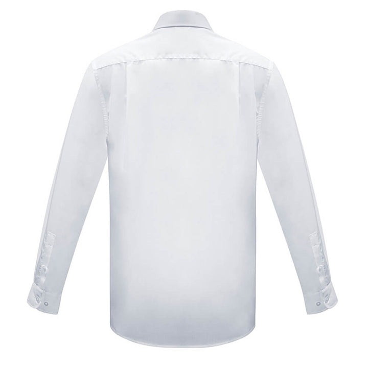 Biz Collection S812ML Mens Euro Long Sleeve Shirt White