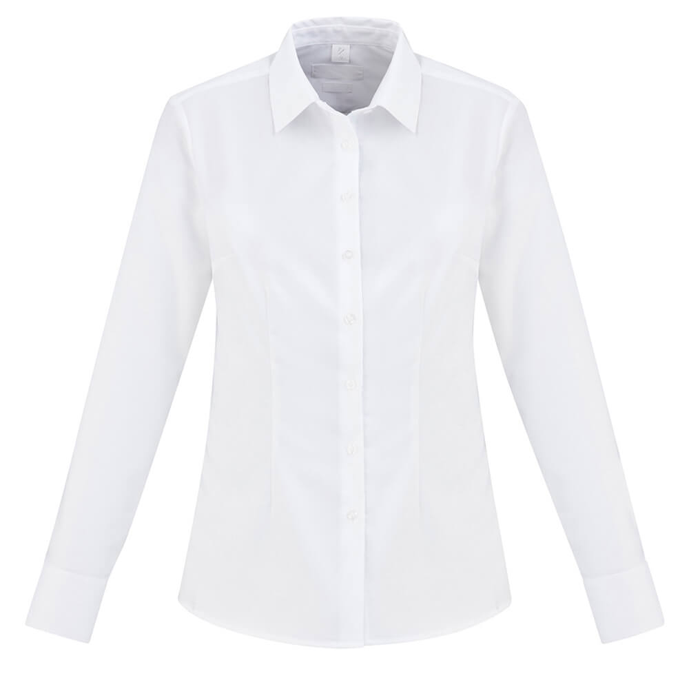 Biz Collection S912LL Womens Regent Long Sleeve Shirt White