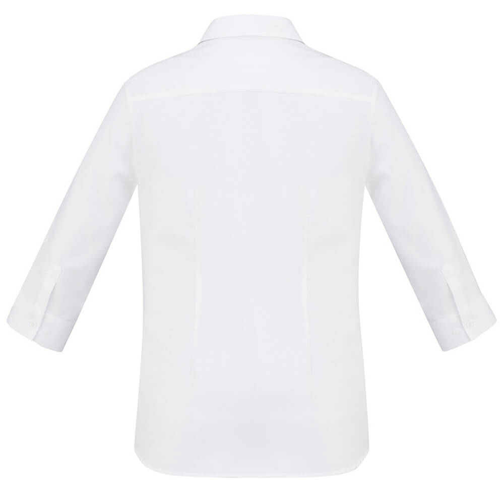 Biz Collection S912LT Womens Regent 3/4 Sleeve Shirt White
