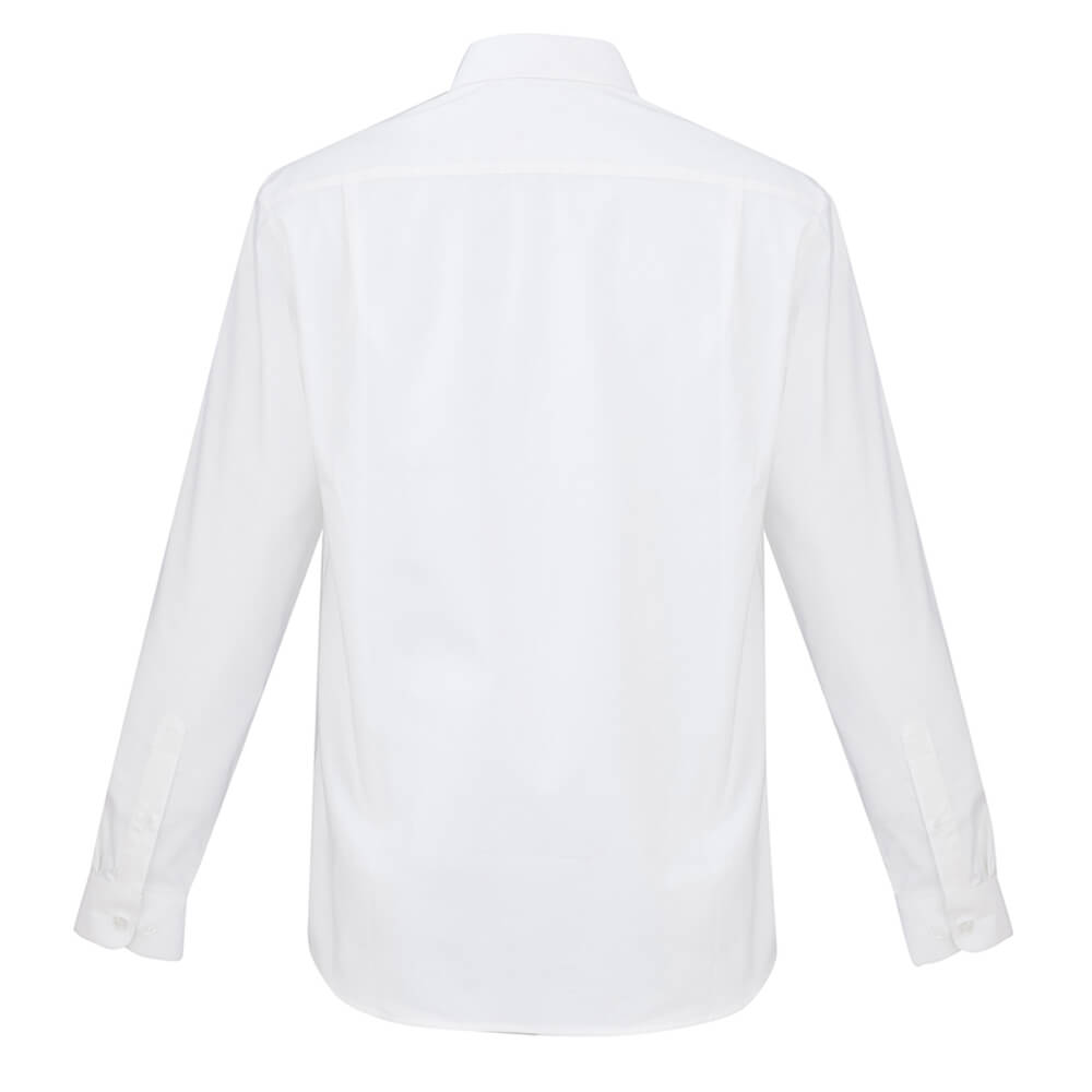 Biz Collection S912ML Mens Regent Long Sleeve Shirt White