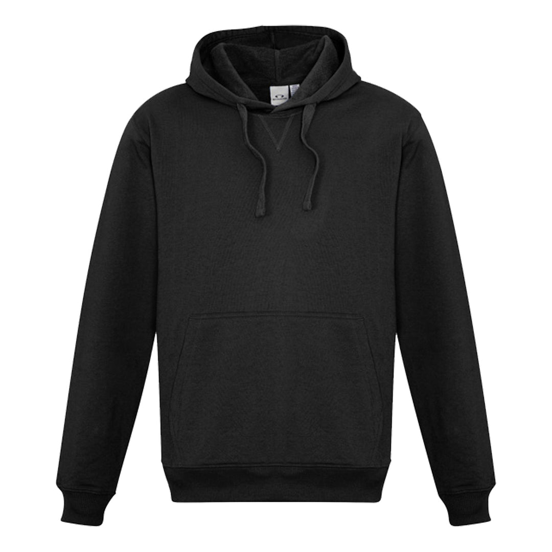 Biz Collection SW760M Mens Crew Hoodie Black