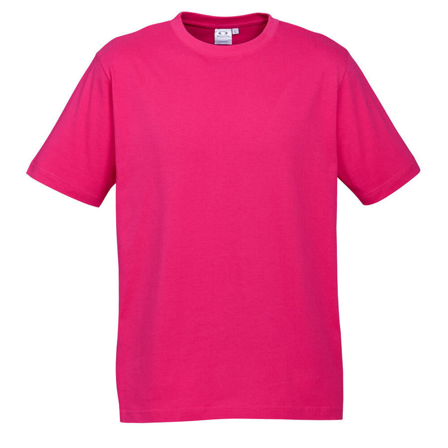 Biz Collection T10012 Mens Ice Tee - Fuchsia Front