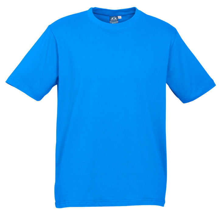 Biz Collection T10012 Mens Ice Tee Neon Cyan