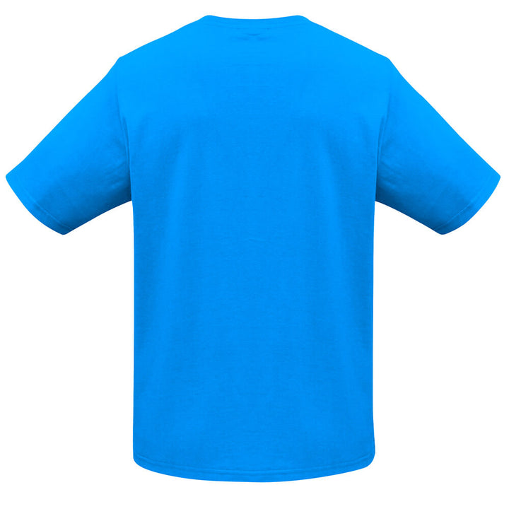Biz Collection T10012 Mens Ice Tee Neon Cyan