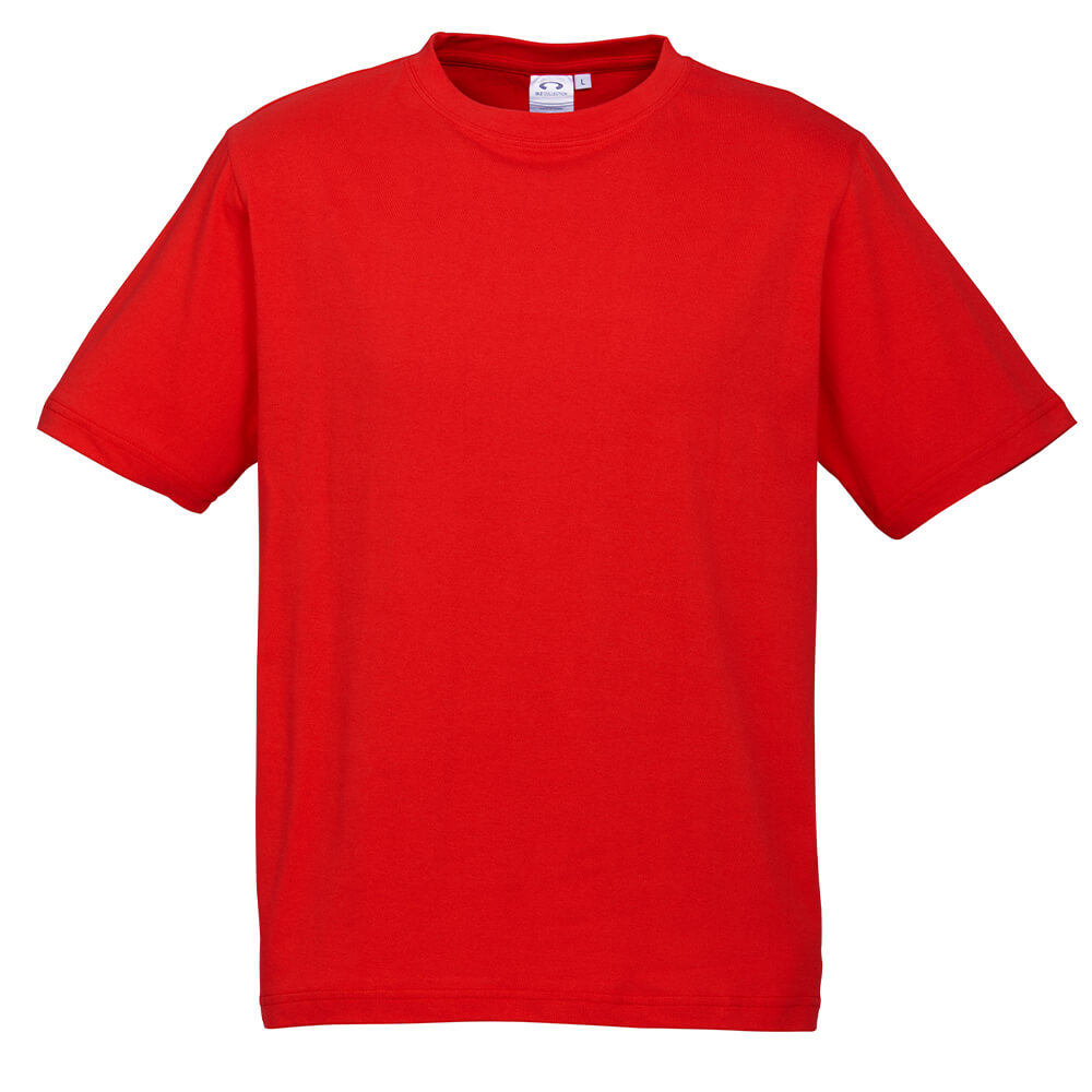 Biz Collection T10012 Mens Ice Tee Red