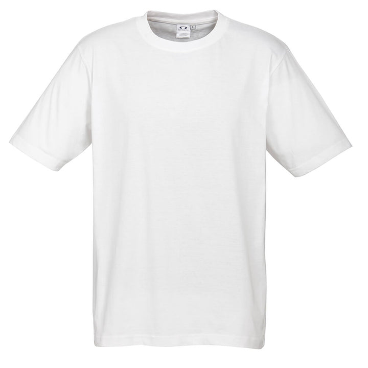 Biz Collection T10012 Mens Ice Tee White