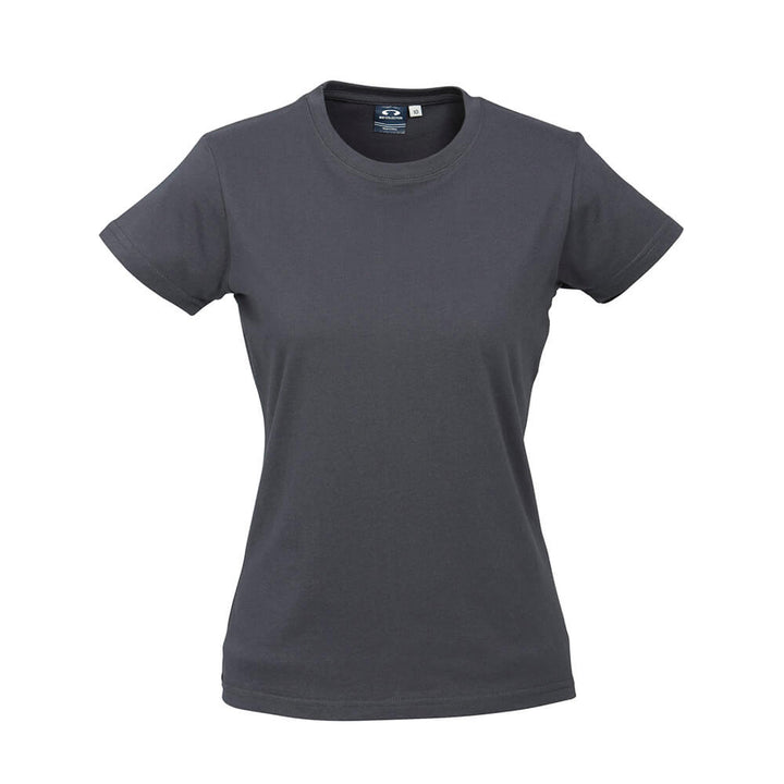 Biz Collection T10022 Womens Ice Tee Charcoal
