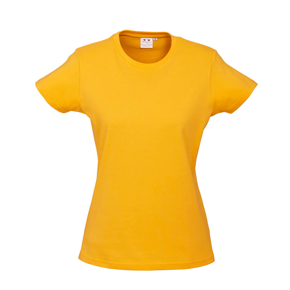 Biz Collection T10022 Womens Ice Tee Gold
