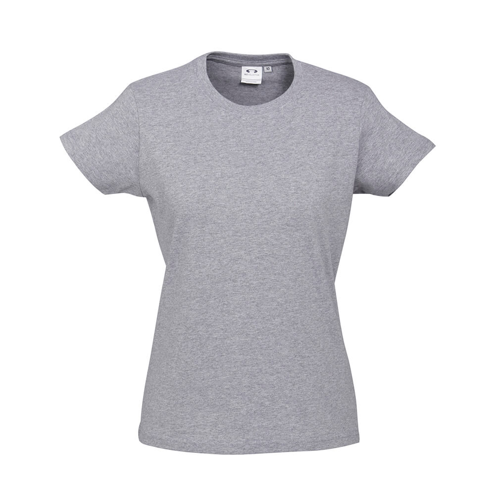 Biz Collection T10022 Womens Ice Tee Grey Marle