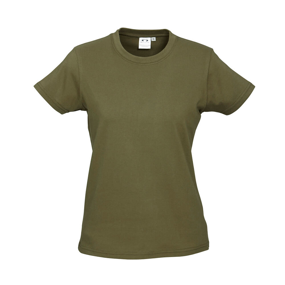 Biz Collection T10022 Womens Ice Tee Khaki
