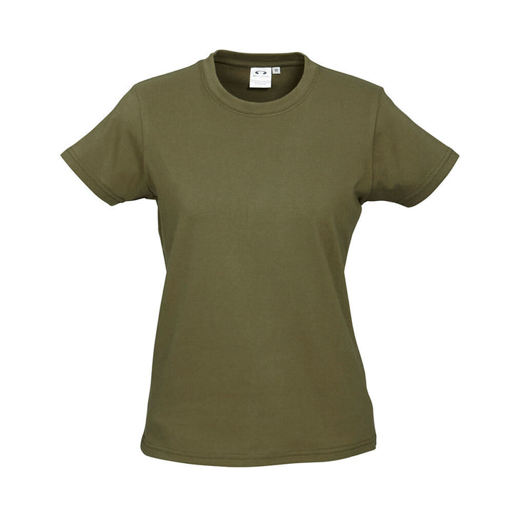 Biz Collection T10022 Womens Ice Tee Khaki