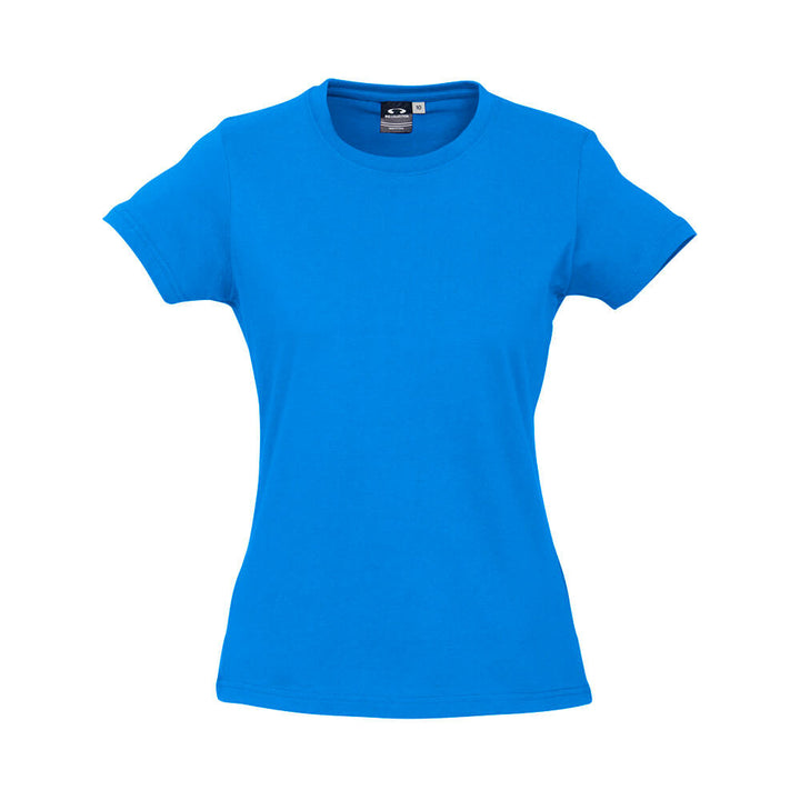 Biz Collection T10022 Womens Ice Tee Neon Cyan