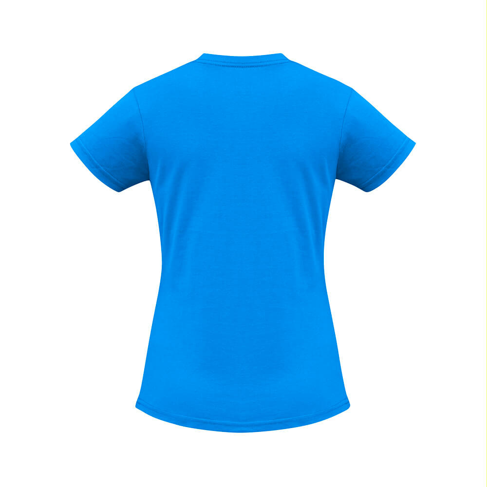 Biz Collection T10022 Womens Ice Tee Neon Cyan