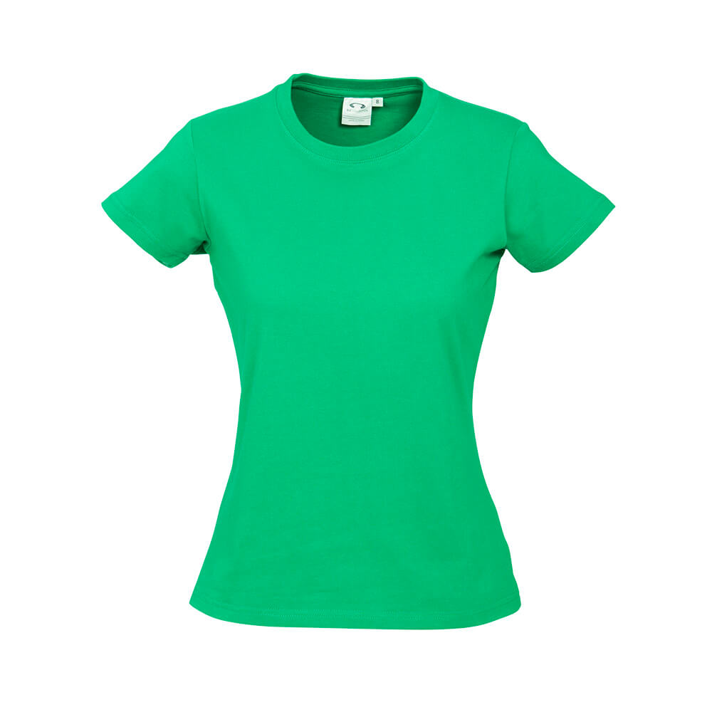 Biz Collection T10022 Womens Ice Tee Neon Green