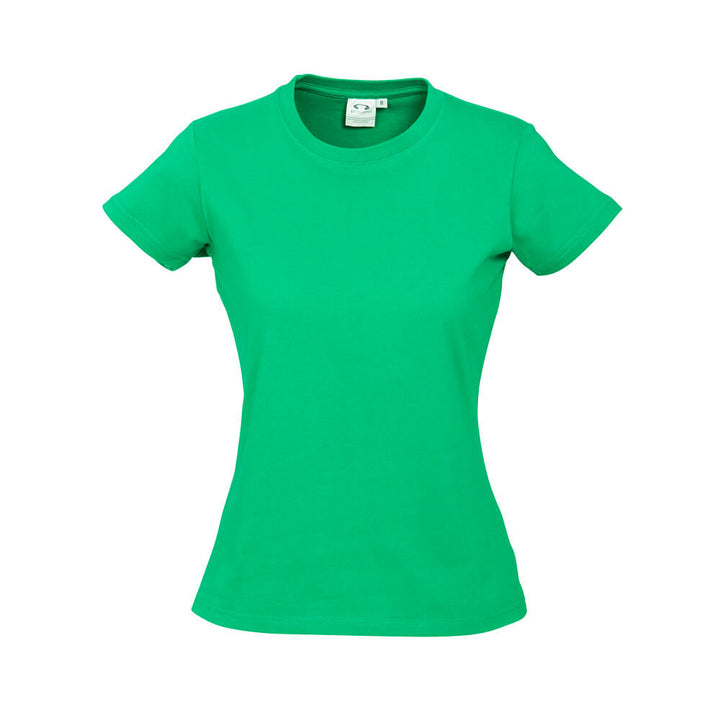 Biz Collection T10022 Womens Ice Tee Neon Green