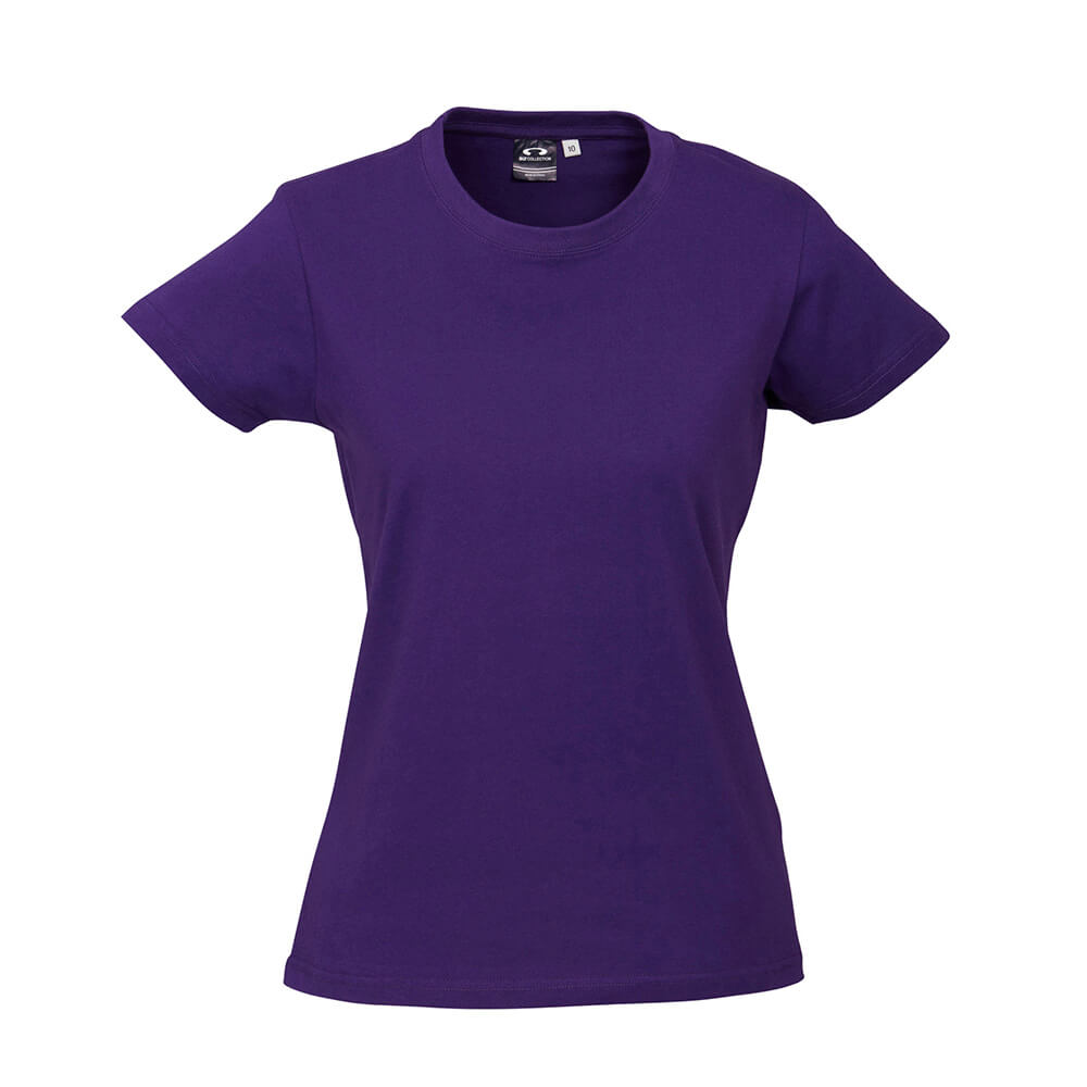 Biz Collection T10022 Womens Ice Tee - Purple
