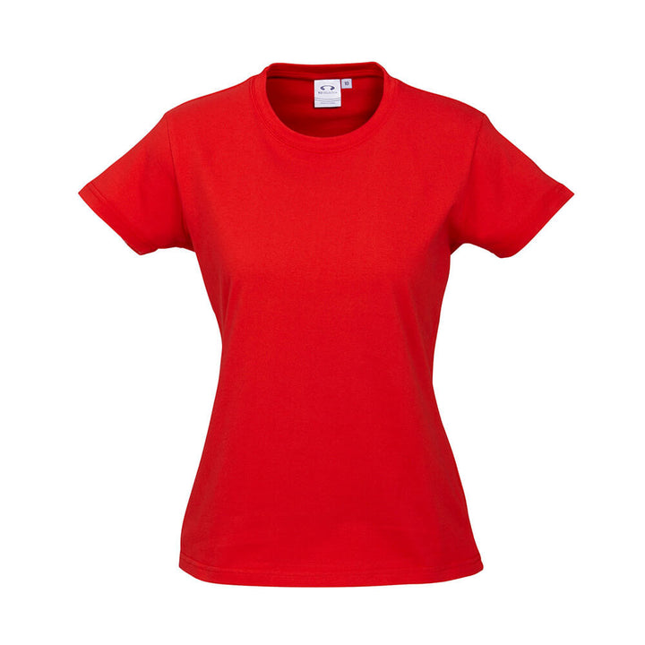 Biz Collection T10022 Womens Ice Tee Red