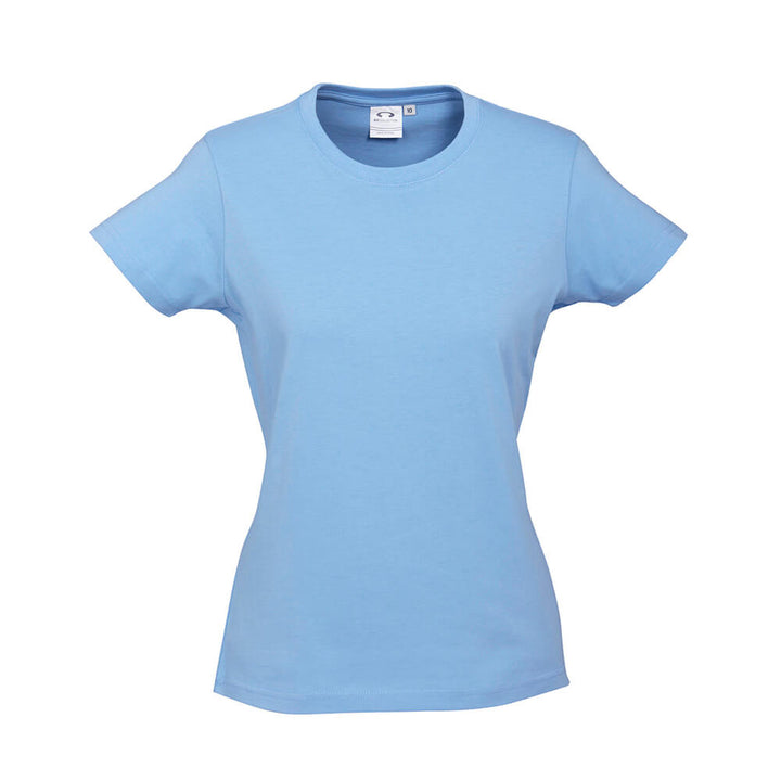 Biz Collection T10022 Womens Ice Tee Spring Blue