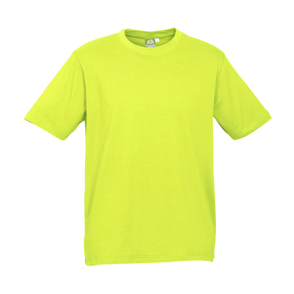 Biz Collection T10032 Kids Ice Tee Fluoro Yellow/Lime