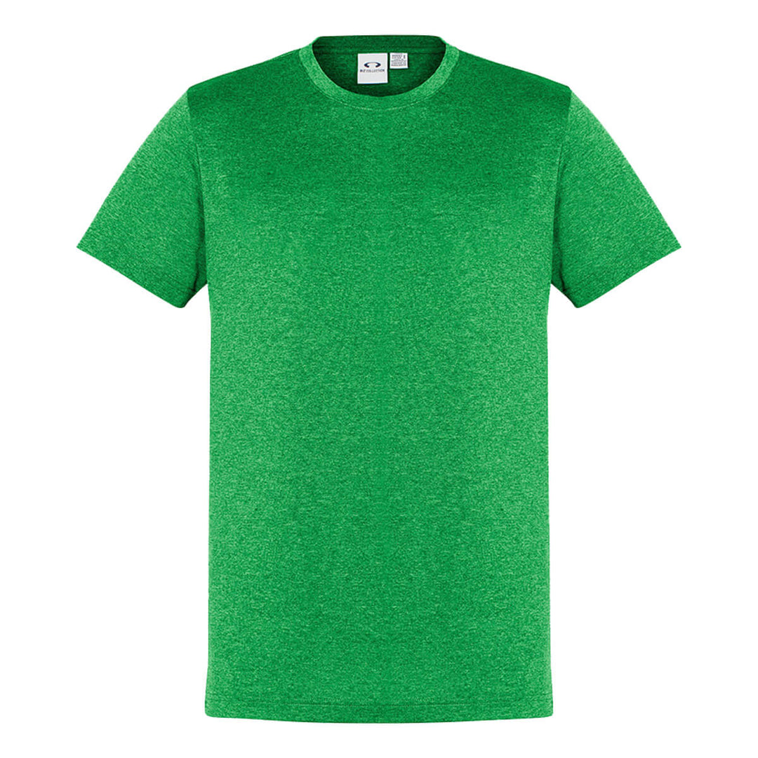 Biz Collection T800MS Mens Aero Tee Lime