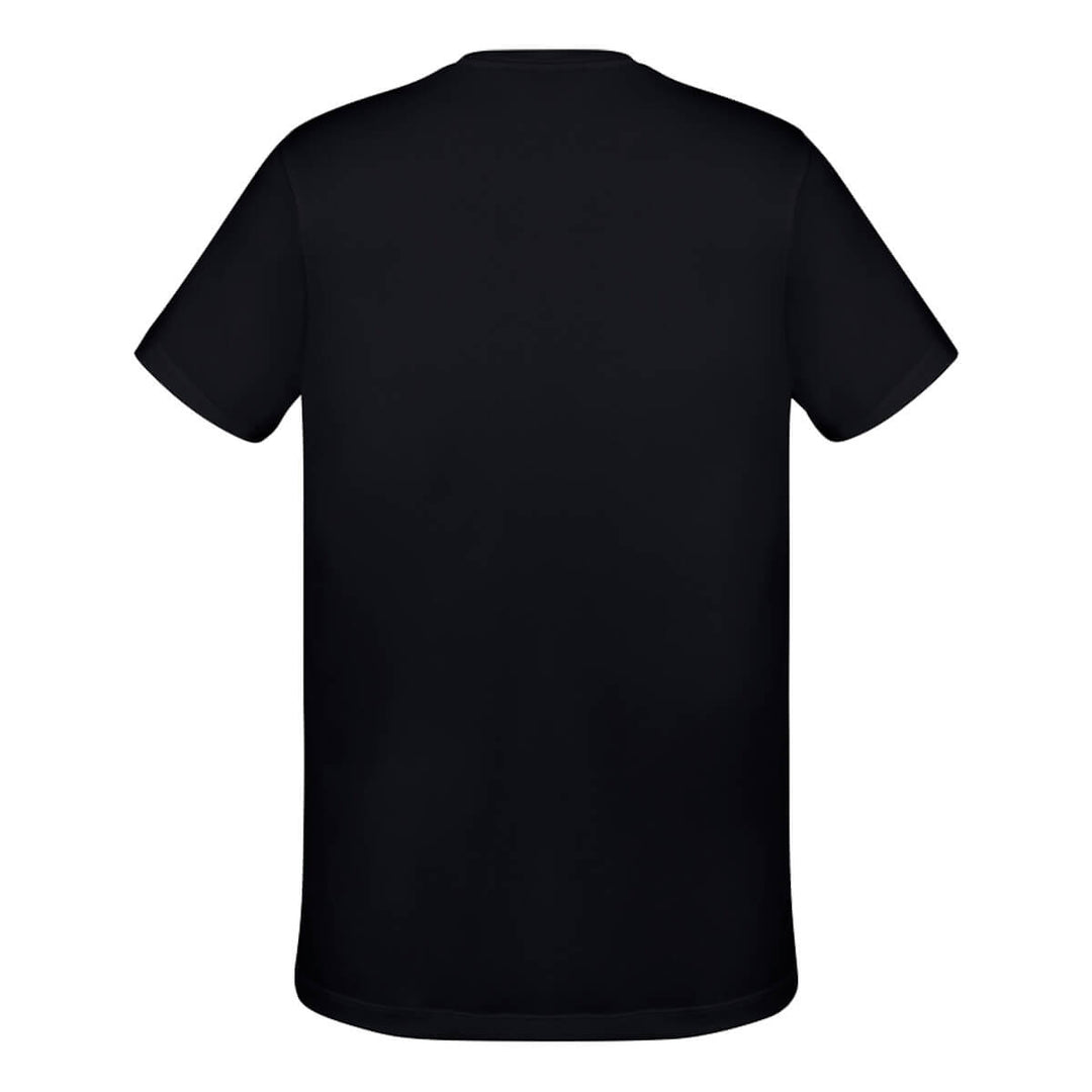 Biz Collection T800MS Mens Aero Tee Solid Black