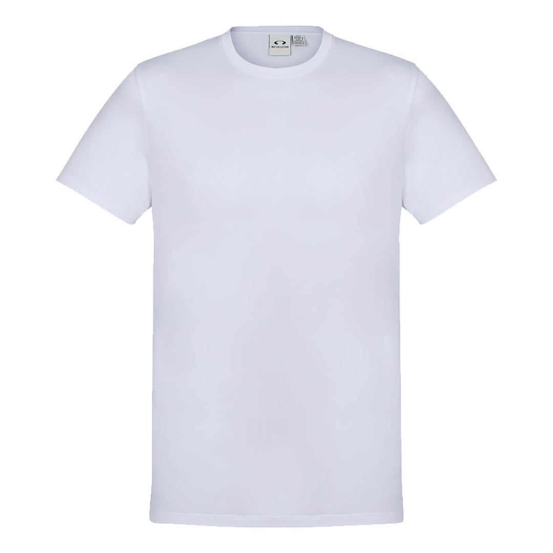 Biz Collection T800MS Mens Aero Tee White