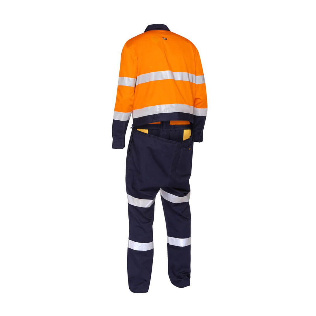 Bisley BC6066T Orange Navy – Back View