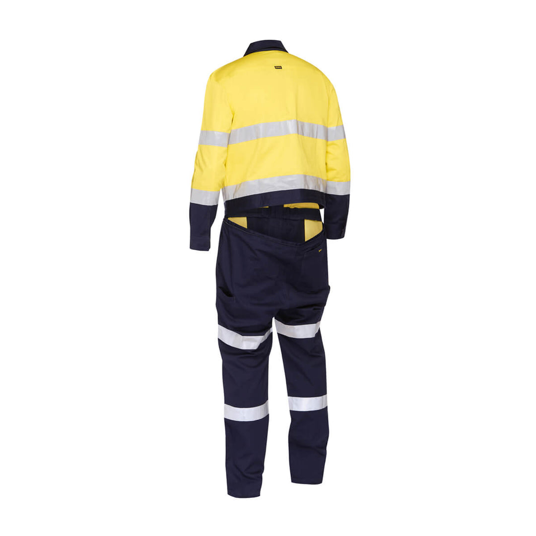 Bisley BC6066T Yellow Navy – Back View