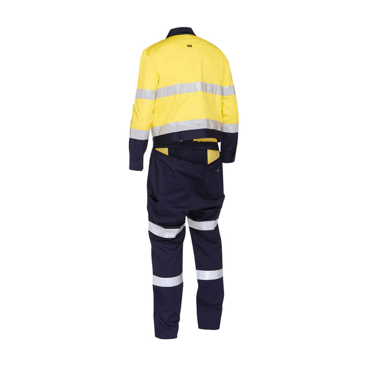 Bisley BC6066T Yellow Navy – Back View
