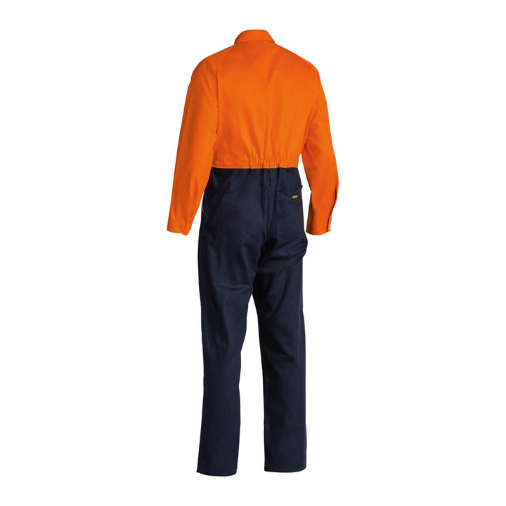 Bisley BC6357 Orange Navy – Back View