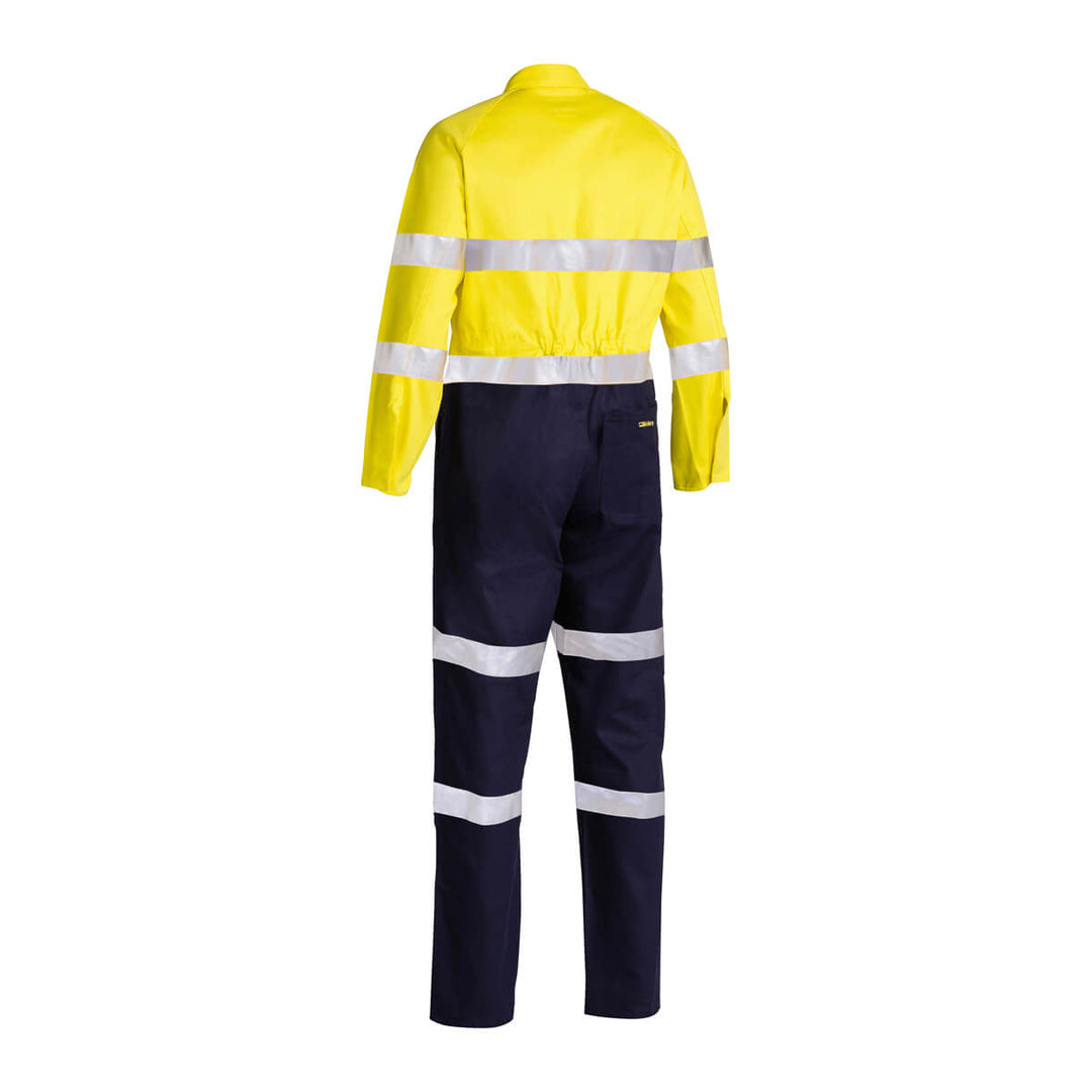 Bisley BC6357T Yellow Navy – Back View