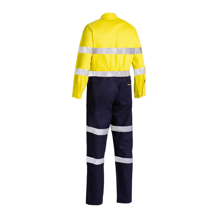 Bisley BC6357T Yellow Navy – Back View