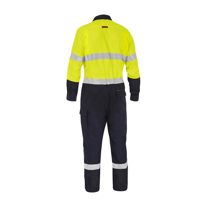 Bisley BC8477T Yellow Navy – Back View