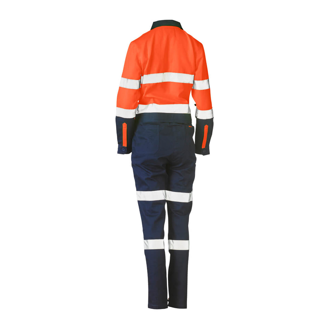 Bisley BCL6066T Orange Navy – Back View