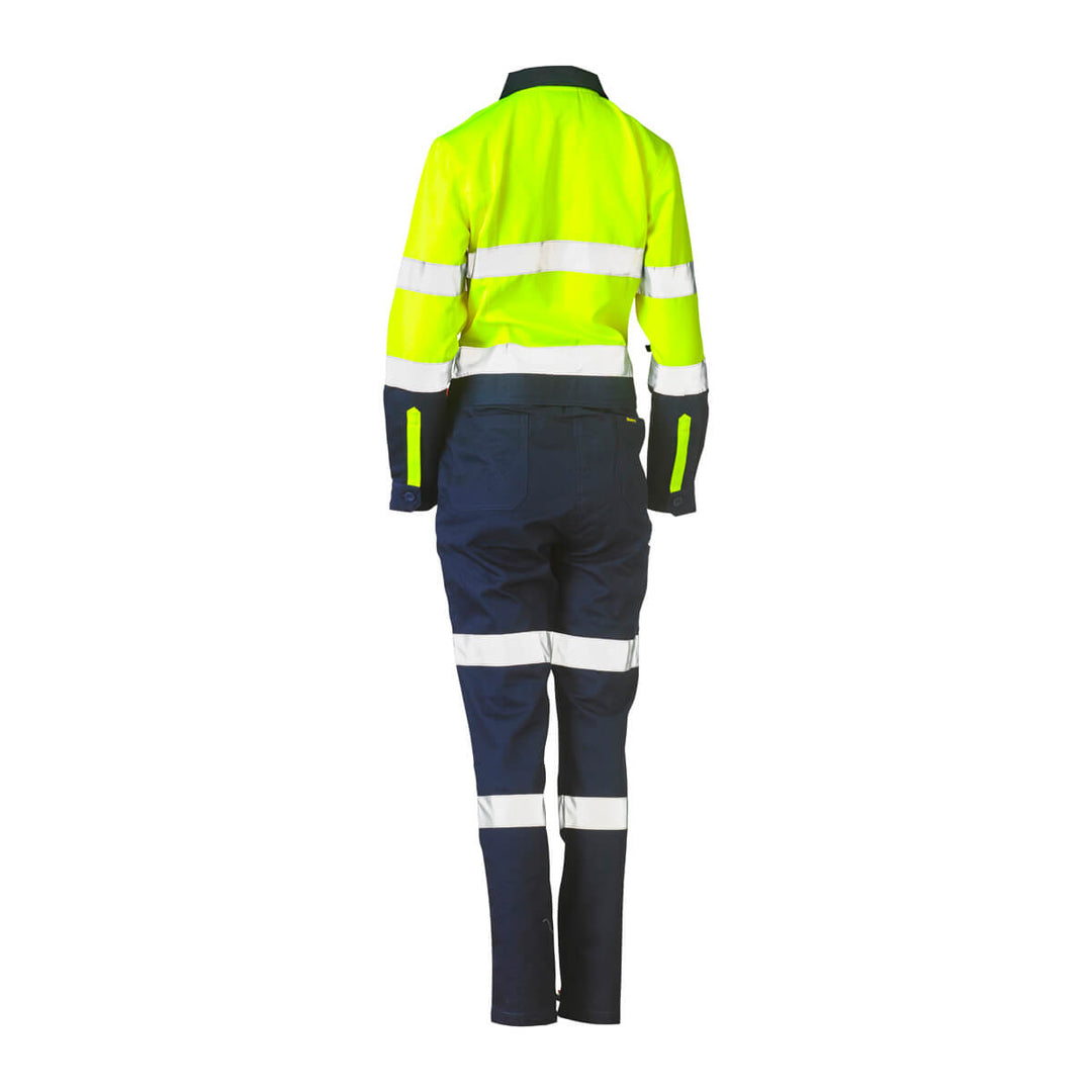 Bisley BCL6066T Yellow Navy – Back View