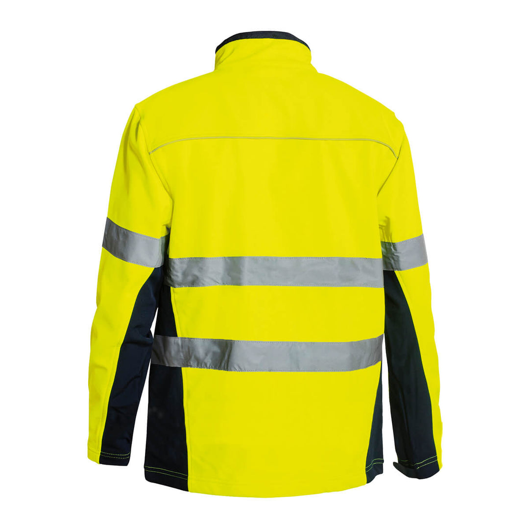 Bisley BJ6059T Yellow Navy – Back View
