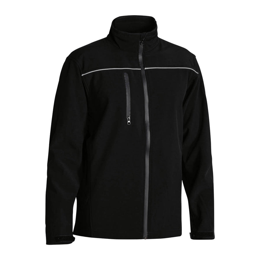 Bisley BJ6060 Soft Shell Jacket Navy View 01
