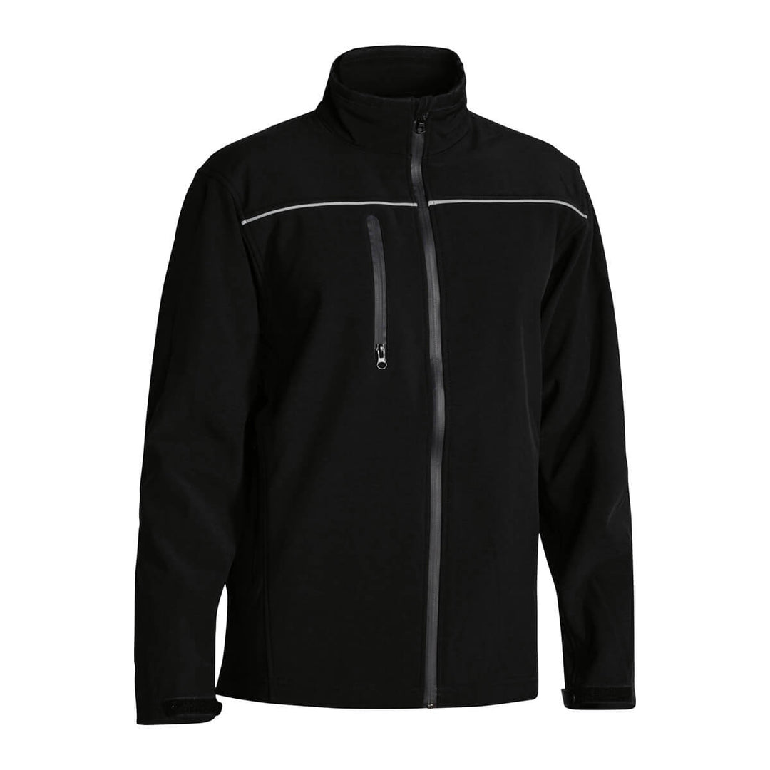 Bisley BJ6060 Soft Shell Jacket Navy View 01