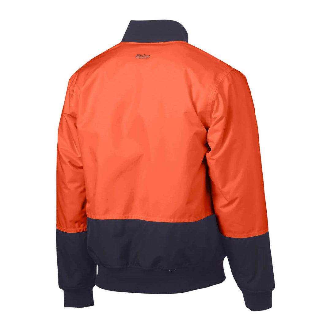 Bisley BJ6730 Orange Navy – Back View