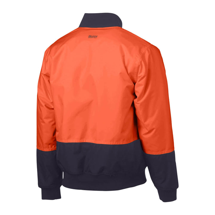 Bisley BJ6730 Orange Navy – Back View