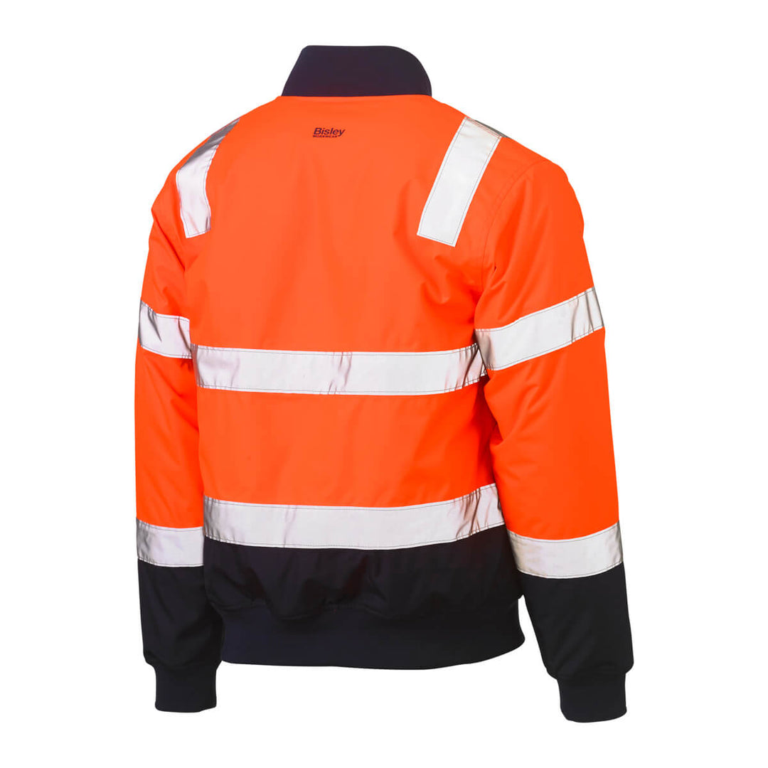 Bisley BJ6730T Orange Navy – Back View