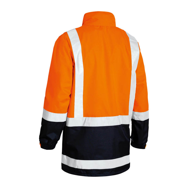 Bisley BJ6766T Orange Navy – Back View
