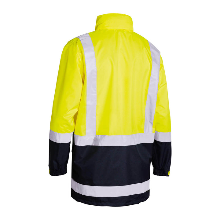 Bisley BJ6766T Yellow Navy – Back View