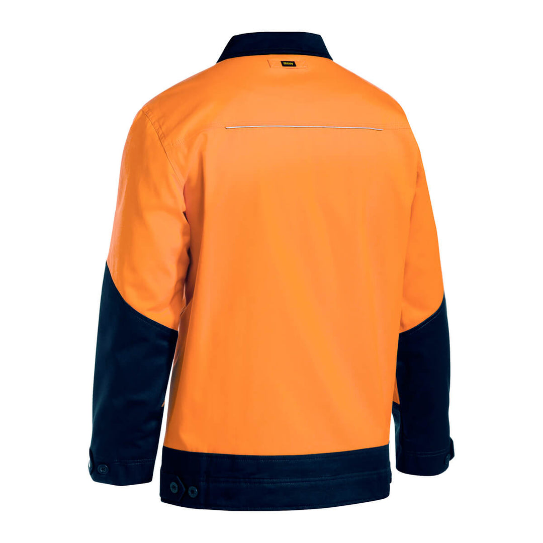 Bisley BJ6917 Orange Navy – Back View