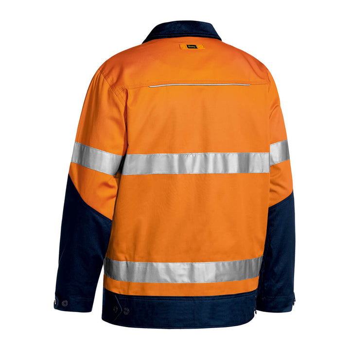 Bisley BJ6917T Orange Navy – Back View