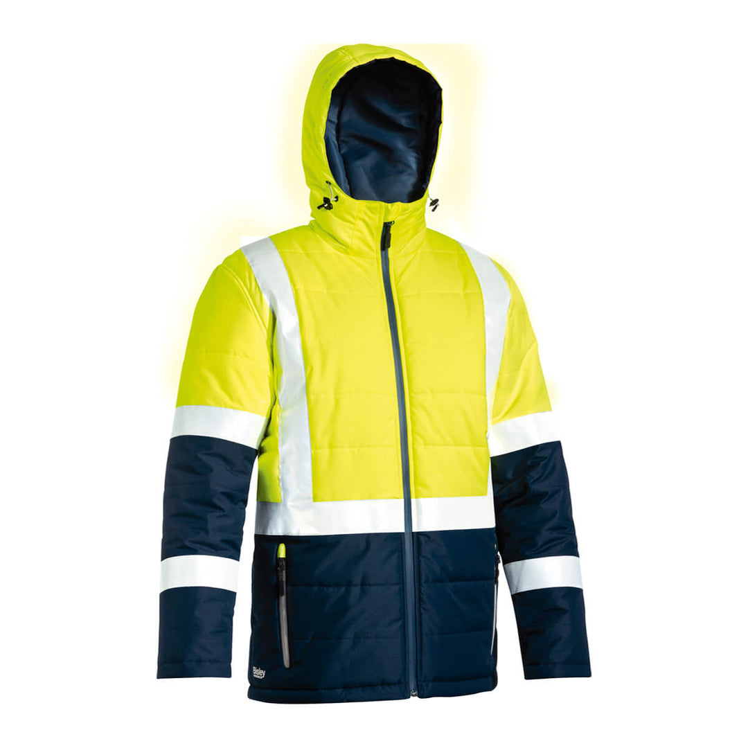 Bisley BJ6929HT Yellow Navy – Back View