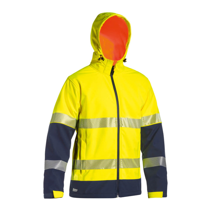 Bisley BJ6934T Yellow Navy – Back View