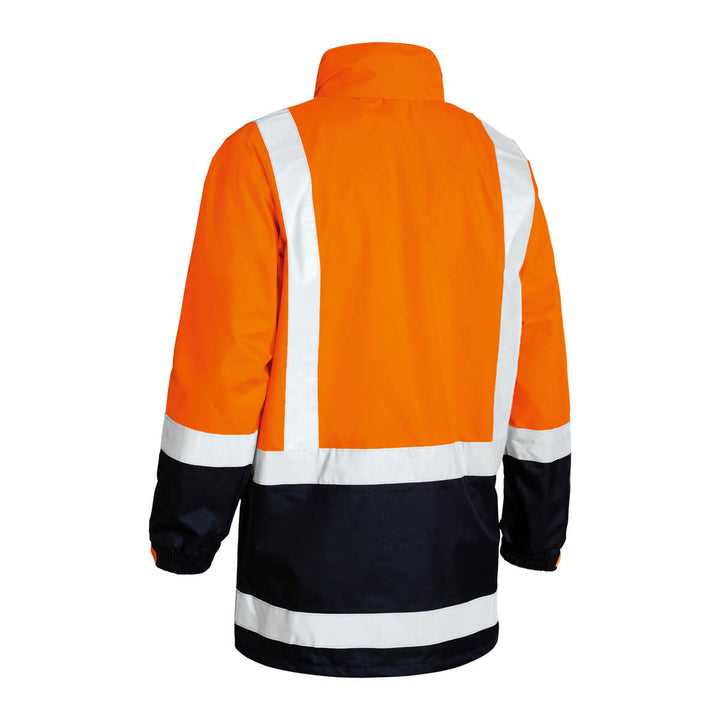 Bisley BJ6966T Orange Navy – Back View