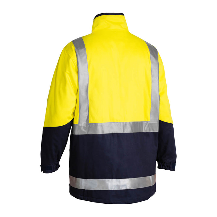 Bisley BJ6970T Yellow Navy – Back View