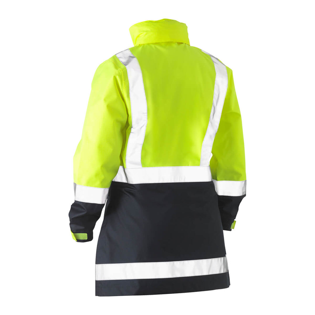 Bisley BJL6766T Yellow Navy – Back View